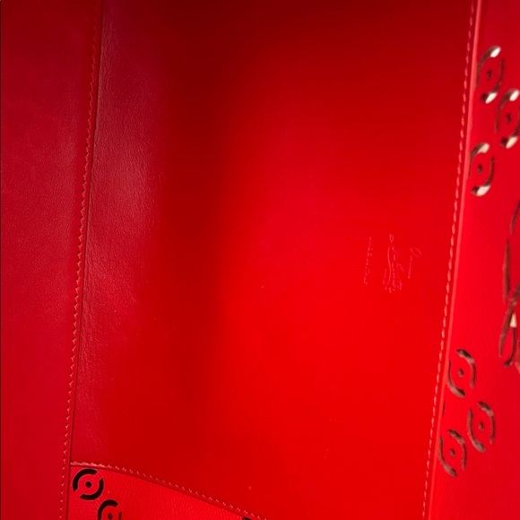 Christian Louboutin Black Tote with Red Accents - Picture 3 of 12